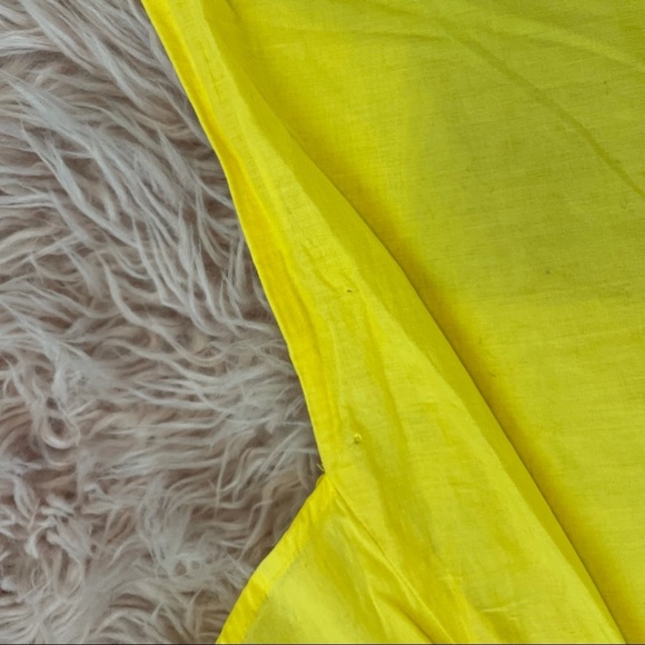 Land’ Ends Yellow Coverup Dress Girl Size XL - Picture 9 of 9